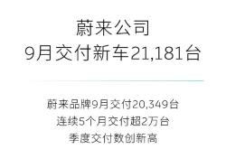 蔚来中国获新一轮增资