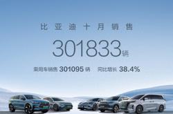 9月车企销量一览：比亚迪爆卖近42万辆，理想比问界多卖1.8万辆